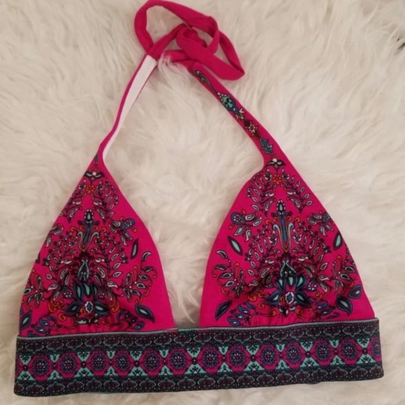 Vintage Victoria's Secret Tribal Paisley Bikini -AS SEEN ON ICONIC MODEL ALÉ Amb - Picture 5 of 6